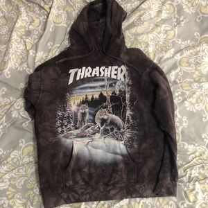 Thrasher X 13 wolves Hoodie